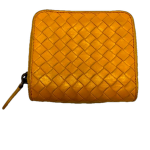 Bottega Veneta compact leather wallet
